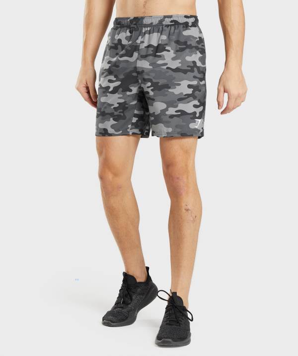 Panske Šortky Gymshark Arrival Siva | EC9245810